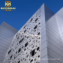 Decorative Design Wall Cladding Perforated Aluminum Facade (KH-BH-AP-010)